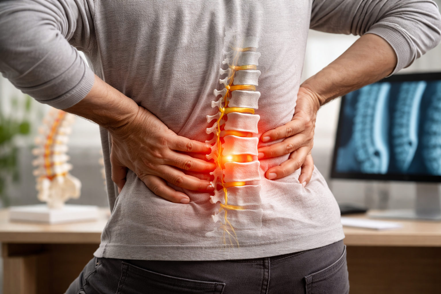 5 sintomas de espondilolistese que você não deve ignorar